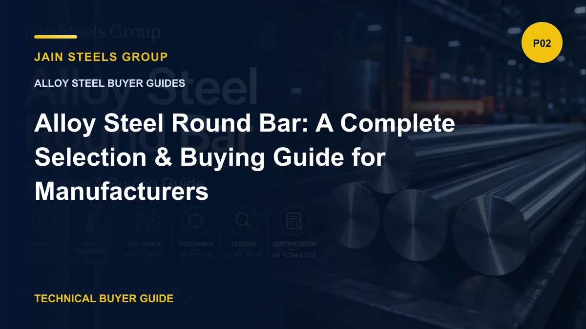 Alloy Steel Round Bar: A Complete Selection & Buying Guide for Manufacturers