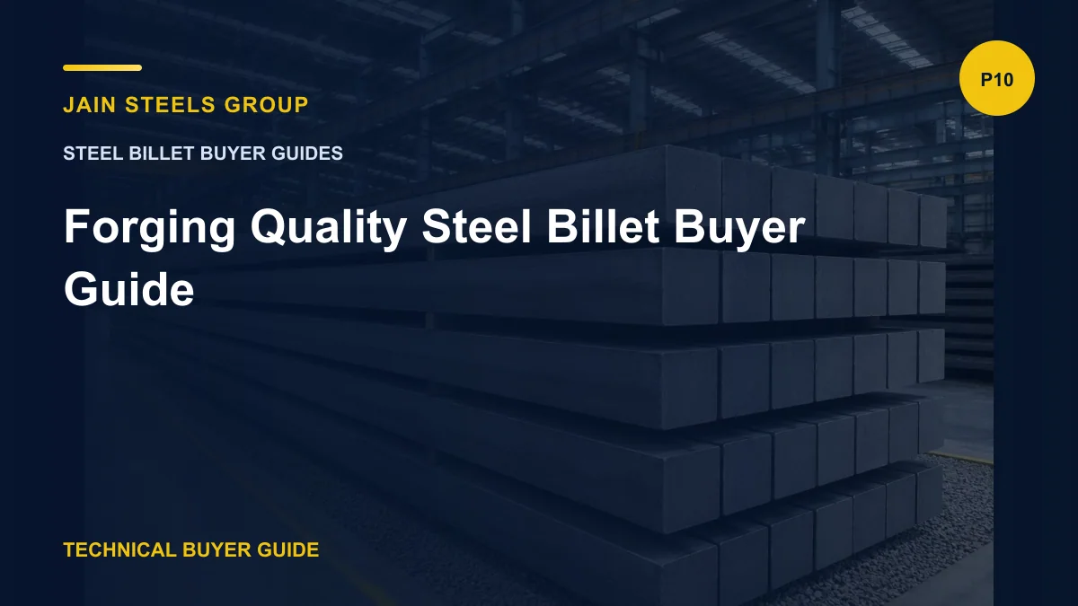 Forging Quality Steel Billet Buyer Guide