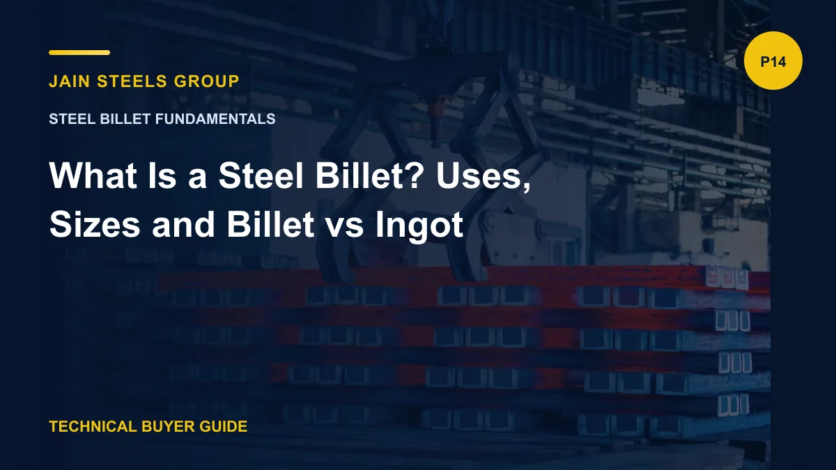 What Is a Steel Billet? Uses, Sizes and Billet vs Ingot