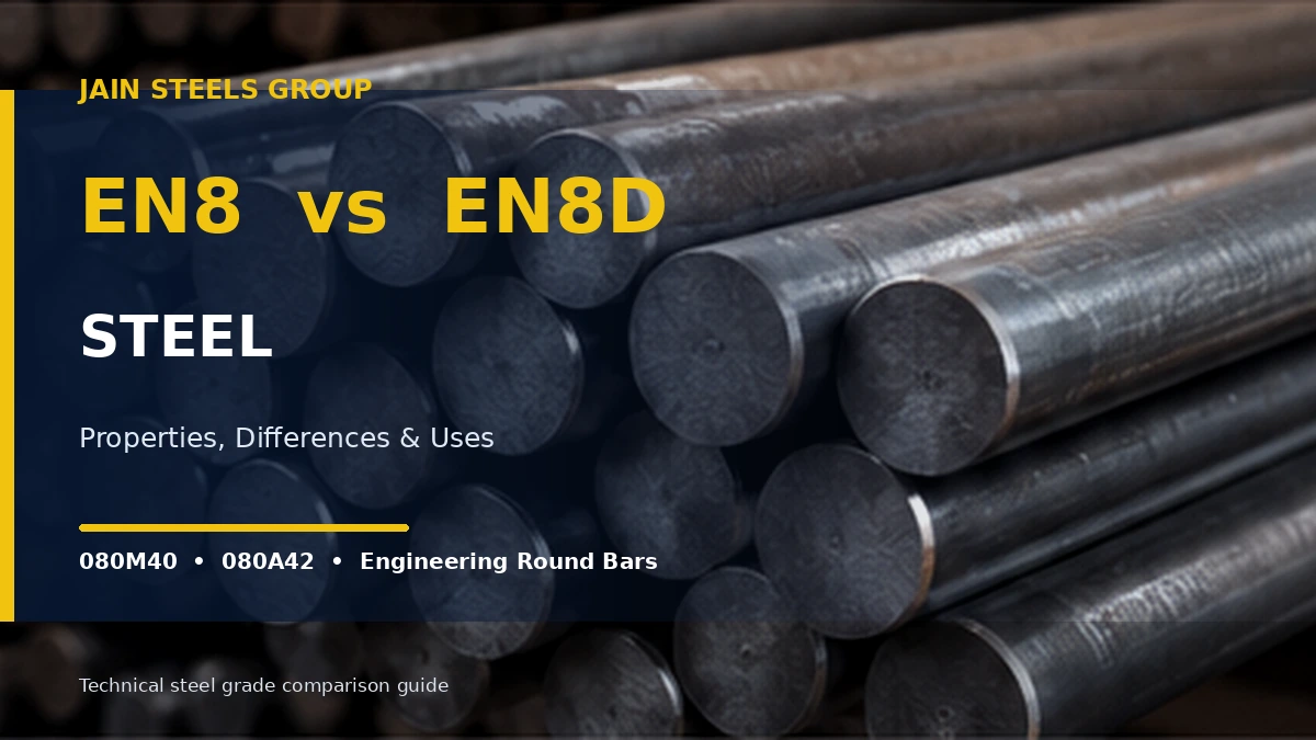 EN8 vs EN8D steel properties and differences