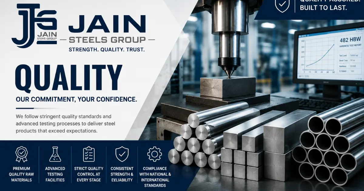Steel quality control, testing and traceability workflow
