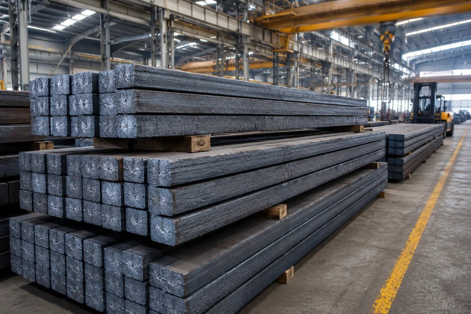 EN19 alloy steel billets for forging and rolling
